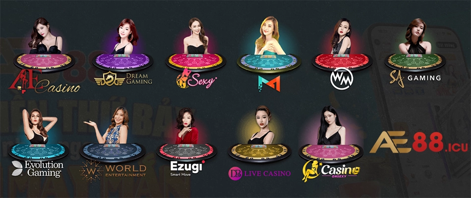 trải nghiệm Casino trực tuyến ae88