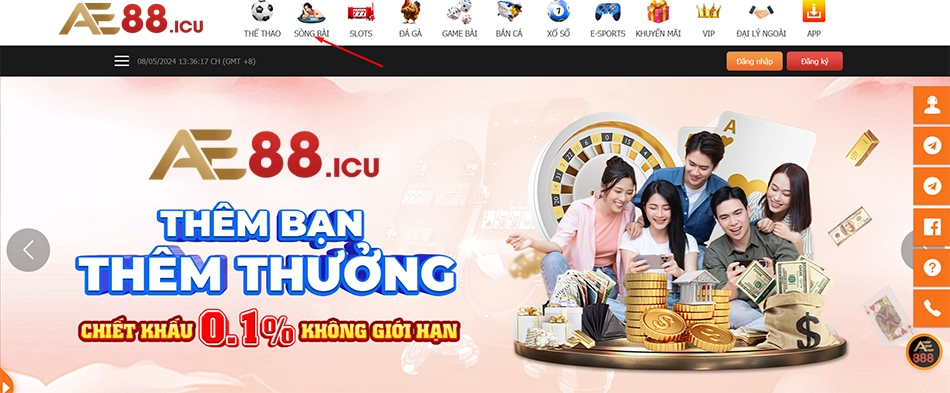 cách Hướng dẫn tham gia Live Casino tại AE888 đơn giản